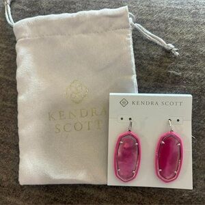 Kendra Scott Pink Earrings